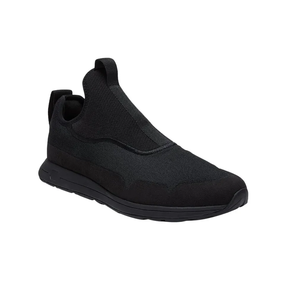 YORK The Gail Slip On Sneakers Mens 8 Womens 9.5 Black Recovery Trainer NIB